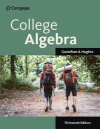Student Solutions Manual for Gustafson/Hughes' College Algebra （13TH）