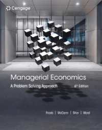 Managerial Economics : A Problem Solving Approach （6TH）