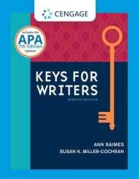 Keys for Writers (with 2019 APA Updates and MLA 2021 Update Card)
