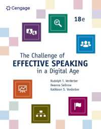 The Challenge of Effective Speaking in a Digital Age, Loose-Leaf Version （18TH Looseleaf）