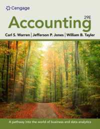 Online Working Papers, Chapters 18-26 for Warren/Jones/Tayler's Accounting （29TH）
