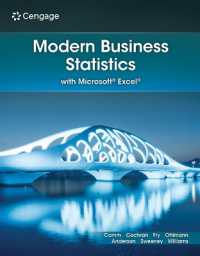 Modern Business Statistics with Microsoft Excel, Loose-Leaf Version （8TH Looseleaf）