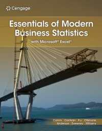 Essentials of Modern Business Statistics with Microsoft� Excel� （9TH）