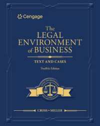 The Legal Environment of Business : Text and Cases, Loose-Leaf Version （12TH Looseleaf）