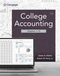 College Accounting, Chapters 1-15, Loose-Leaf Version （24TH Looseleaf）