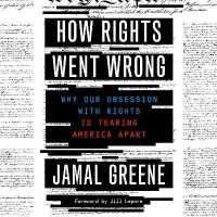 How Rights Went Wrong (9-Volume Set) : Why Our Obsession with Rights Is Tearing America Apart （Unabridged）