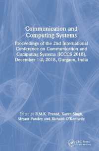 Communication and Computing Systems : Proceedings of the 2nd International Conference on Communication and Computing Systems (ICCCS 2018), December 1-2, 2018, Gurgaon, India