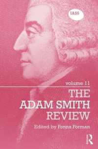 アダム・スミス年鑑（第１１巻）<br>The Adam Smith Review : Volume 11 (The Adam Smith Review)