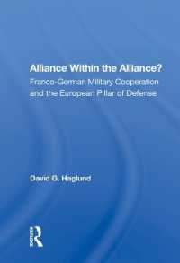 Alliance within the Alliance? : Franco-German Military Cooperation and the European Pillar of Defense