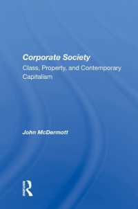Corporate Society : 'Class, Property, and Contemporary Capitalism'