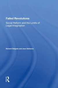 Failed Revolutions : Social Reform and the Limits of Legal Imagination