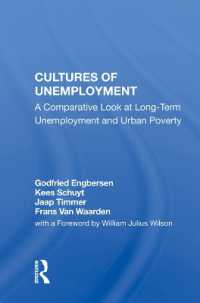 Cultures of Unemployment : A Comparative Look at Long-term Unemployment and Urban Poverty