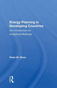 Energy Planning in Developing Countries : An Introduction to Analytical Methods