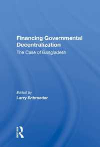 Financing Governmental Decentralization : The Case of Bangladesh