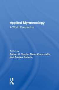 Applied Myrmecology : A World Perspective