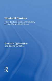 Nontariff Barriers : The Effects on Corporate Strategy in High-Technology Sectors