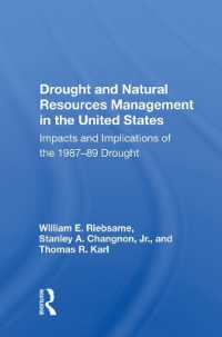 Drought and Natural Resources Management in the United States : Impacts and Implications of the 1987-89 Drought