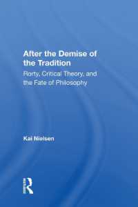 After the Demise of the Tradition : Rorty, Critical Theory, and the Fate of Philosophy