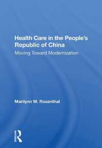 Health Care in the People's Republic of China : Moving toward Modernization