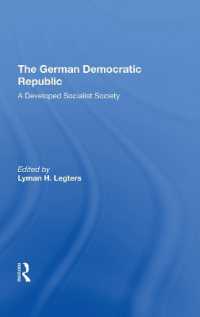 The German Democratic Republic : A Developed Socialist Society