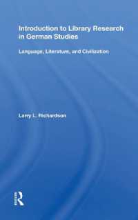 Introduction to Library Research in German Studies : Language, Literature, and Civilization