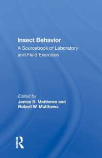 Insect Behavior : A Sourcebook of Laboratory and Field Exercises
