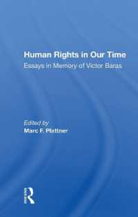 Human Rights in Our Time : Essays in Memory of Victor Baras
