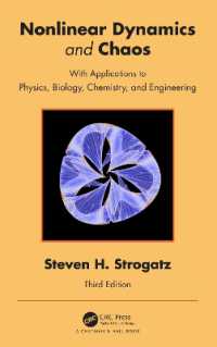 ストロガッツ著／非線形ダイナミクスとカオス : 数学的基礎から物理・生物・化学・工学への応用まで（第３版）<br>Nonlinear Dynamics and Chaos : With Applications to Physics, Biology, Chemistry, and Engineering （3RD）