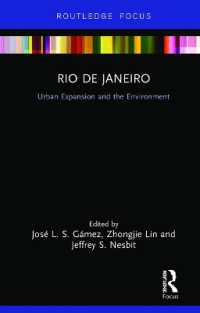 Rio de Janeiro : Urban Expansion and the Environment (Built Environment City Studies)