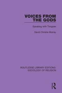 Voices from the Gods : Speaking with Tongues (Routledge Library Editions: Sociology of Religion)