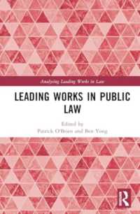 Leading Works in Public Law (Analysing Leading Works in Law)