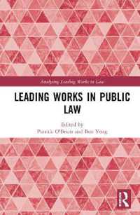 英国公法の主要著作<br>Leading Works in Public Law (Analysing Leading Works in Law)