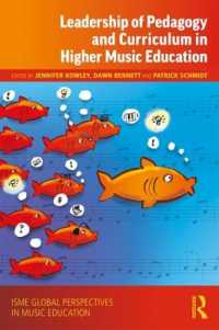 Leadership of Pedagogy and Curriculum in Higher Music Education (Isme Series in Music Education)