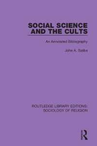 Social Science and the Cults : An Annotated Bibliography (Routledge Library Editions: Sociology of Religion)