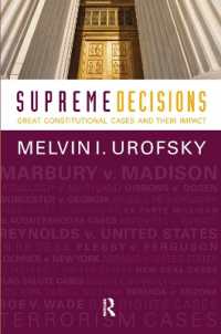 Supreme Decisions, Combined Volume : Great Constitutional Cases and Their Impact