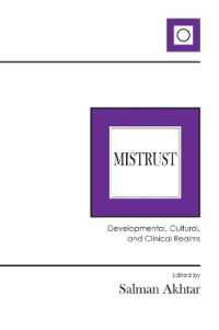 Mistrust : Developmental, Cultural, and Clinical Realms