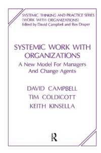 Systemic Work with Organizations : A New Model for Managers and Change Agents (The Systemic Thinking and Practice Series: Work with Organizations)