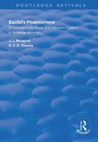 Euclid's Phaenomena : A Translation and Study of a Hellenistic Treatise in Spherical Astronomy (Routledge Revivals)