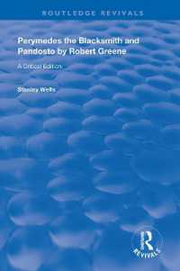 Perymedes the Blacksmith and Pandosto by Robert Greene : A Critical Edition (Routledge Revivals)