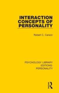 Interaction Concepts of Personality (Psychology Library Editions: Personality)