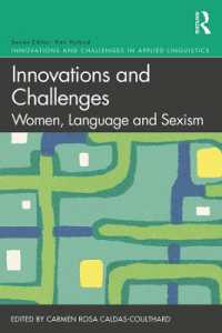 Innovations and Challenges: Women, Language and Sexism (Innovations and Challenges in Applied Linguistics)