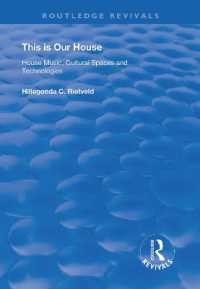This is Our House : House Music, Cultural Spaces and Technologies (Routledge Revivals)