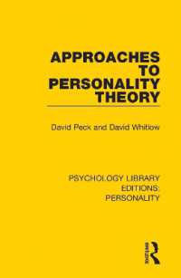 Approaches to Personality Theory (Psychology Library Editions: Personality)