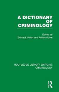 A Dictionary of Criminology (Routledge Library Editions: Criminology)