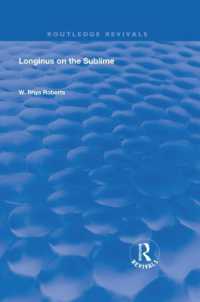 Longinus on the Sublime : The Greek Text Edited after the Manuscript (Routledge Revivals)