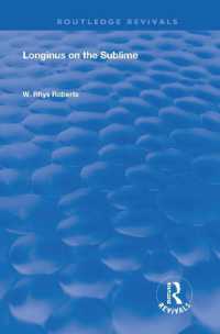 Longinus on the Sublime : The Greek Text Edited after the Manuscript (Routledge Revivals)