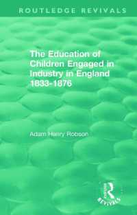 The Education of Children Engaged in Industry in England 1833-1876 (Routledge Revivals)