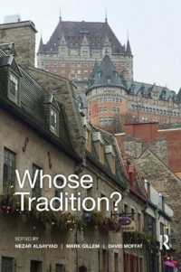 Whose Tradition? : Discourses on the Built Environment