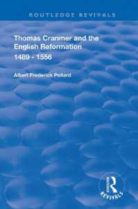 Thomas Cranmer and the English Reformation 1489-1556 (Routledge Revivals)
