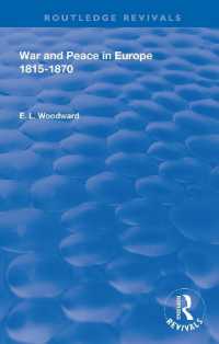 War and Peace in Europe 1815-1870 (Routledge Revivals)